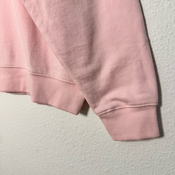 Wildfox Graphic Crewneck "Brunch Club Everyday" pink Sweatshirt size L NWT - Picture 4 of 9